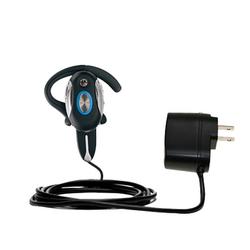 Gomadic Rapid Wall / AC Charger for the Motorola h710 - Brand w/ TipExchange Technology