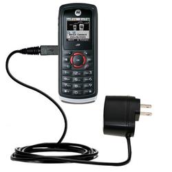 Gomadic Rapid Wall / AC Charger for the Motorola i335 - Brand w/ TipExchange Technology