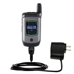 Gomadic Rapid Wall / AC Charger for the Motorola i570 - Brand w/ TipExchange Technology