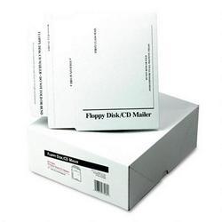 Quality Park Recycled Disk/CD Mailers with Foam Lining, 6 x 8 1/2, 25/Box