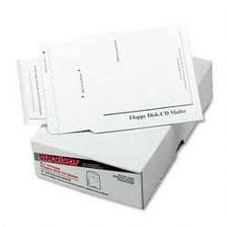 Quality Park Recycled Disk/CD Mailers with Tyvek® Lining, 5 x 5, 25/Box