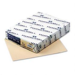 Hammermill Recycled Fore® MP Color Paper, Tan, 8 1/2 x 11, 20 lb., 500 Sheets/Ream