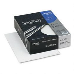 Wausau Papers Recycled Royal Fiber® Business Paper, 8 1/2x11, 24 lb., Gray, 500 Sheets/Box