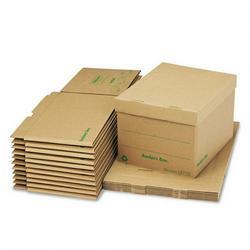 Fellowes Recycled STOR/FILE™ Storage File, Kraft, 12x10x15, Letter/Legal, 12/Ct