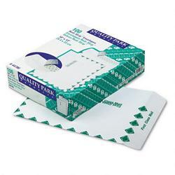 Quality Park Redi Strip™ Catalog Envelopes, White with First Class Border, 10 x 13, 100/Box
