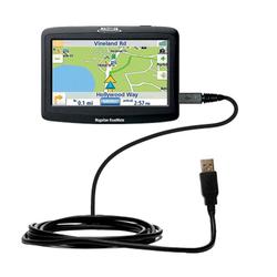 Gomadic Retractable USB Cable for the Magellan Roadmate 1400 with Power Hot Sync and Charge capabilities - G