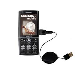 Gomadic Retractable USB Cable for the Samsung SGH-i550w with Power Hot Sync and Charge capabilities - Gomadi