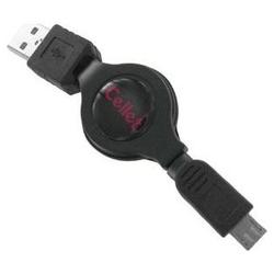 Wireless Emporium, Inc. Retractable USB Data Cable for Sanyo SCP-6750 Katana Eclipse