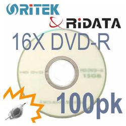 Bastens Ritek RiData 16X DVD-R logo in 50pc/cakebox