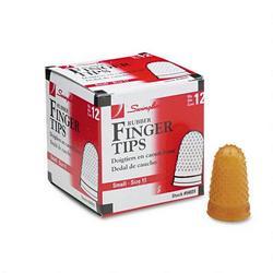 Swingline/Acco Brands Inc. Rubber Finger Pads, 9/16 Open End Inside Diameter, Size 11, Dozen