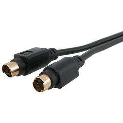 Eforcity S-Video M / M Cable, 3 FT Black by Eforcity
