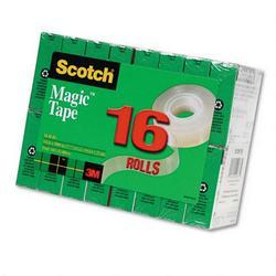 3M Scotch® Magic™ Tape, 3/4 x 1,000 , 1 Core, 16 Rolls/Pack