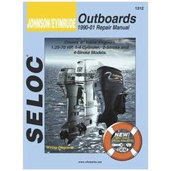 SELOC Seloc Service Manual Johnson / Evinrude Inline Engines 90-01