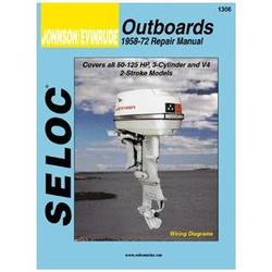 SELOC Seloc Service Manual Johnson / Evinrude Outboard 3-4Cyl 58-7