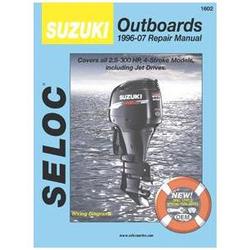 SELOC Seloc Service Manual Suzuki All 4 Stroke Outboards 1996-07