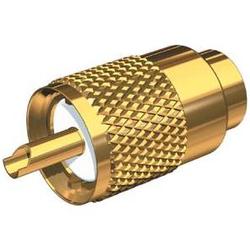 Shakespeare PL-259-LM-G Gold Solder-Type Connector For Shakespeare's exclusive Lo-Max Cable