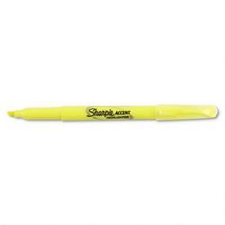 Faber Castell/Sanford Ink Company Sharpie® Accent® Pocket Style Highlighter, Fluorescent Yellow Ink