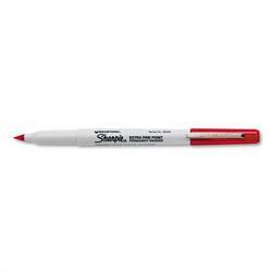 Faber Castell/Sanford Ink Company Sharpie® Extra Fine Tip Permanent Markers, 0.4mm, Red Ink