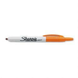 Faber Castell/Sanford Ink Company Sharpie® RT Retractable Permanent Marker, 1.0mm Fine Point, Orange