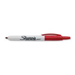 Faber Castell/Sanford Ink Company Sharpie® RT Retractable Permanent Marker, 1.0mm Fine Point, Red