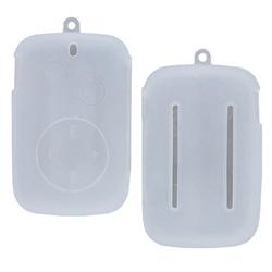 Eforcity Silicone Skin Case for Creative Zen Stone, Clear White by Eforcity