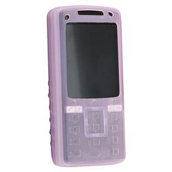 Eforcity Silicone Skin Case for Sony Ericsson K850, Pink