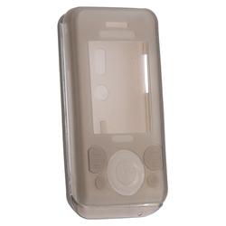 Eforcity Silicone Skin Case for Sony Ericsson W580, Smoke