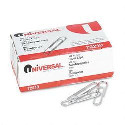 Universal Office Products Smooth Finish No. 1 Size Paper Clips, 100 Clips Per Box