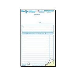 Tops Business Forms Snap Off Carbonless Statement Sets, Duplicate Style, 50 Sets per Pack