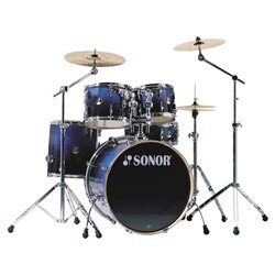 Sonor 170021 Bf Force(r) 2007 Stage 1 Drum Set (blue Fade)