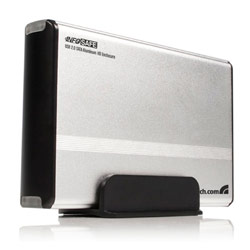 STARTECH.COM StarTech InfoSafe 3.5 USB 2.0 SATA Aluminum Hard Drive Enclosure