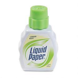 Papermate/Sanford Ink Company Stock Color All Purpose Correction Fluid, 22 ml Bottle, Ledger Buff