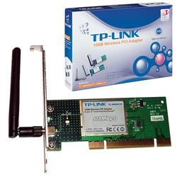 TP-Link 108Mbps 802.11g+ WiFi PCI Adapter Card Supports WPA2/152Bit WEP Detach Antenna