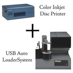 TEAC Teac AL-220U Stand Alone Disc Auto Loader & PIJ Color Inkjet Printer System - Automated CD/DVD Print