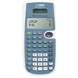 TEXAS INSTRUMENTS Texas Instruments TI-30XS MultiView Scientific Calculator - 4 Line(s) - Battery Powered - 7.25 x 3.5 x 0.75 - Blue
