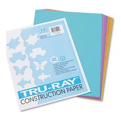Riverside Paper Tru-Ray Bright Construction Paper, 9 x 12 , 10 Assorted Colors