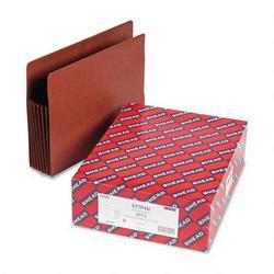 Smead Manufacturing Co. Tuff Pocket® Redrope Drop Front File Pockets, Letter, 7 Exp., 5/Box