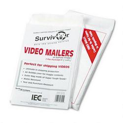 Quality Park Tyvek® Air Bubble Lined Video Mailers, Flap Stik Closure, 6 1/2 x 9, 2/Pack