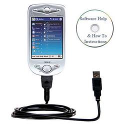 Bastens USB Sync Charge Cable for T Mobile MDA II with Help CD