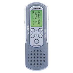 Unirex Mpx-4fc Mp3 Player With Built-in Fm Radio