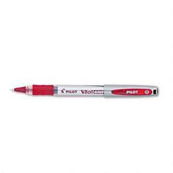 Pilot Corp. Of America Vball Grip Liquid Ink Roller Ball Pen, Extra Fine Point, Red Ink