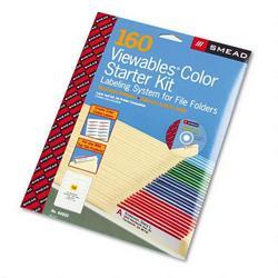 Smead Manufacturing Co. Viewables® Color Labeling System for Top Tab File Folders