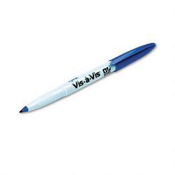 Faber Castell/Sanford Ink Company Vis  Vis® Fine Tip Wet Erase Overhead Projection Marker, Blue