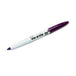 Faber Castell/Sanford Ink Company Vis  Vis® Fine Tip Wet Erase Overhead Projection Marker, Purple