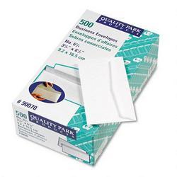 Quality Park White Business Envelopes, Contemporary Seam, #6 3/4, 3 5/8 x 6 1/2, 500/Box