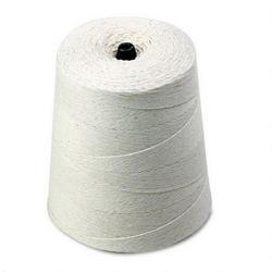 Quality Park White Cotton 6 Ply (Light) String on Cone, 8,000 Feet