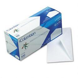 Westvaco White Envelopes for Ink Jet & Laser Printer, #10, 4 1/8 x 9 1/2, 100/Box