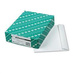Quality Park White Gummed Booklet Envelopes, 9 x 12, 100/Box