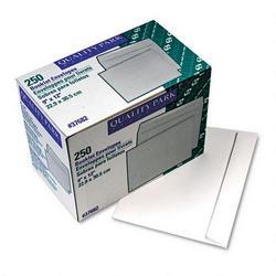 Quality Park White Gummed Booklet Envelopes, 9 x 12, 250/Box
