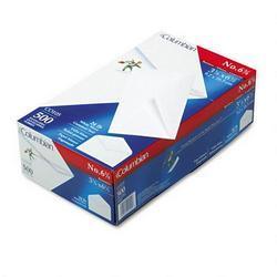 Westvaco White Wove Business Envelopes, #6 3/4, Gummed Flap, 3 5/8 x 6 1/2, 500/Box